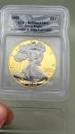 2025-W ICG Silver Eagle Ruthenium & Gold Coin