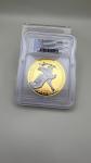 2025-W ICG Silver Eagle Ruthenium & Gold Coin