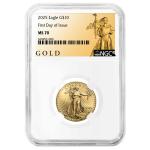 2025 $10 American Gold Eagle 1/4 oz Coin