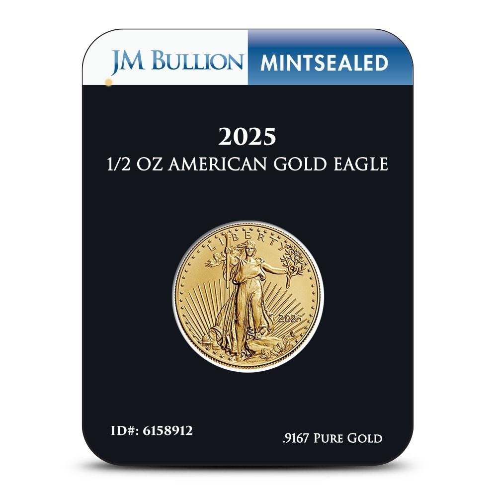 2025 1/2 oz American Gold Eagle Coin
