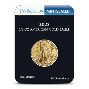2025 1/2 oz American Gold Eagle Coin