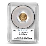 2025 1/10 oz American Gold Eagle Coin MS70