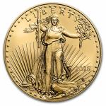2025 1/10 oz American Gold Eagle Coin with Card