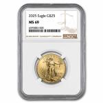 2025 1/2 oz American Gold Eagle Coin MS-69