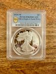 2025 Silver Eagle $1 PCGS PR69DCAM Gold Shield