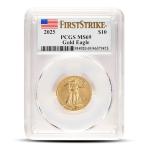 2025 1/4 oz American Gold Eagle Coin MS69