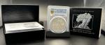 2025-W Burnished American Silver Eagle Coin PCGS SP69
