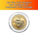 10 Coin Holder Capsules for 1oz Gold Eagles