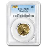 1/4 oz American Gold Eagle Coin - MS-70