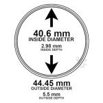 OnFireGuy Coin Capsule Tube with 20 Holders