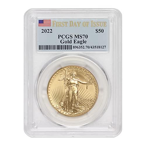 2022 1 oz American Gold Eagle MS-70 Coin