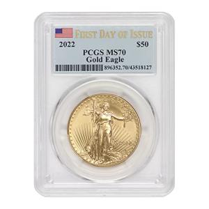 2022 1 oz American Gold Eagle MS-70 Coin