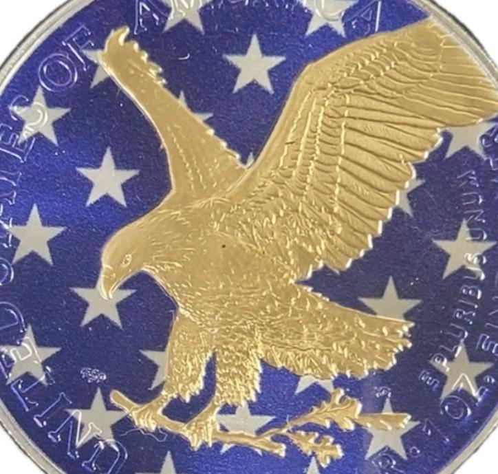 2025 American Flag Eagle 1 oz Silver Coin