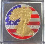 2025 American Flag Eagle 1 oz Silver Coin
