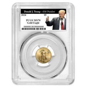 2024 $5 American Gold Eagle 1/10 oz Coin