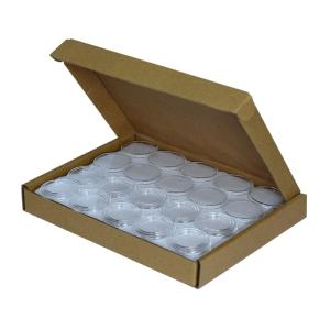 27mm Coin Capsules for ½ Ounce Gold Eagles, 50 Pack