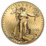 2025 1/2 oz American Gold Eagle Coin with Card