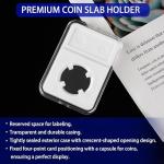 10-Pack Clear Coin Slab Holders for Eagles