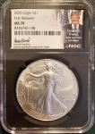 2025 Trump Signature Series $1 Silver Eagle MS 70