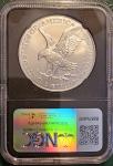 2025 Trump Signature Series $1 Silver Eagle MS 70