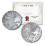 1 Oz Liberty Eagle Titanium Coin with Authenticity Certificate
