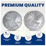 1 Oz Liberty Eagle Titanium Coin with Authenticity Certificate