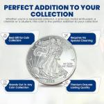 1 Oz Liberty Eagle Titanium Coin with Authenticity Certificate