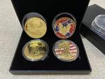 Statue of Liberty Gold Eagle Coin Collection 2 Pack