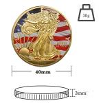 Statue of Liberty Gold Eagle Coin Collection 2 Pack