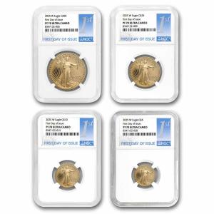 2025-W American Gold Eagle 4-Coin Proof Set