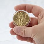 CoinSafe 25 Pack Coin Capsules for Gold Eagles