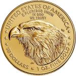 American Gold Eagle Coin - 1/4 oz Random Date
