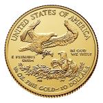 American Gold Eagle Coin - 1/4 oz Random Date