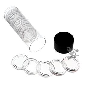 Black Capsule Tube with 20 Coin Holders for Gold Eagles