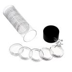 Black Capsule Tube with 20 Coin Holders for Gold Eagles
