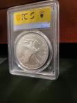 2025 $1 Silver Eagle Gold Label, MS 70