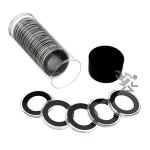 Black Capsule Tube & 20 Coin Holders for Gold Eagles