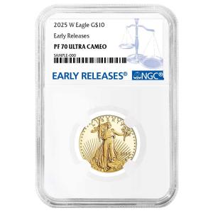 2025-W Proof $10 American Gold Eagle Coin
