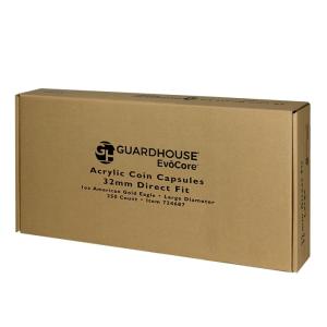 Guardhouse 32.7mm Coin Capsules for Gold Eagles