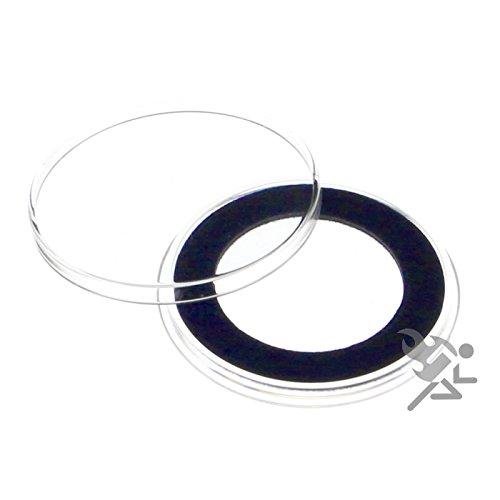 10 Blue Velour Coin Holder Capsules for Gold Eagles