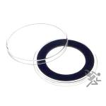 10 Blue Velour Coin Holder Capsules for Gold Eagles