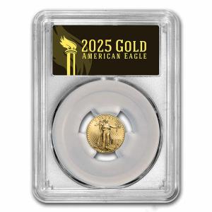 2025 1/10 oz American Gold Eagle Coin MS-70