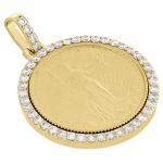 American Eagle Gold Coin 1/4 oz with Diamond Pendant