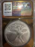 2025 American Silver Eagle NGC MS70 Gold Label