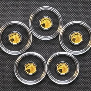 Set of 5 American Gold Eagle Coins