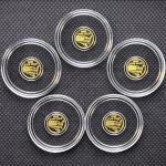 Set of 5 American Gold Eagle Coins