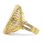 Gold Coin Ring Mounting for American Eagle Coins