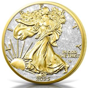 2025 American Eagle 1 oz Diamond Dust Silver Coin