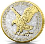 2025 American Eagle 1 oz Diamond Dust Silver Coin