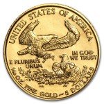 1989 1/10 oz American Gold Eagle Coin